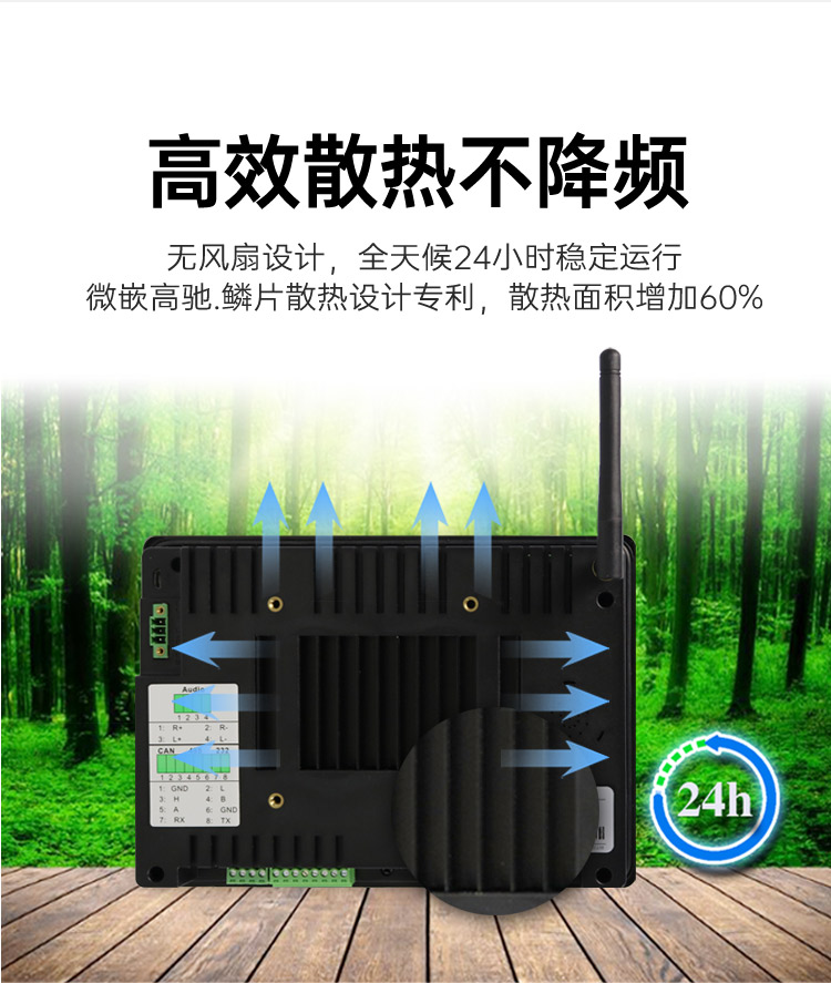 7寸 Android/安卓 工業(yè)平板電腦 智能嵌入式工控觸摸屏一體機 WAR-070C(R)SSHO_13.jpg